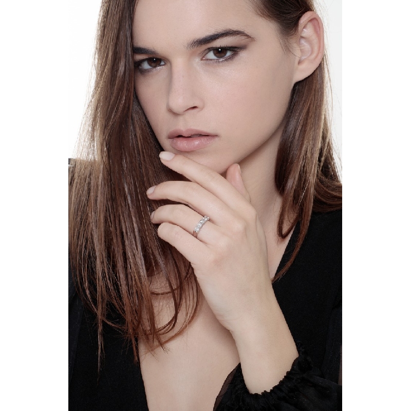 Diamantring Weißgold 750 Diamantring Weißgold 750