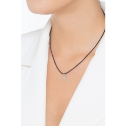 Anhänger Buchstabe A Weißgold 18K 2