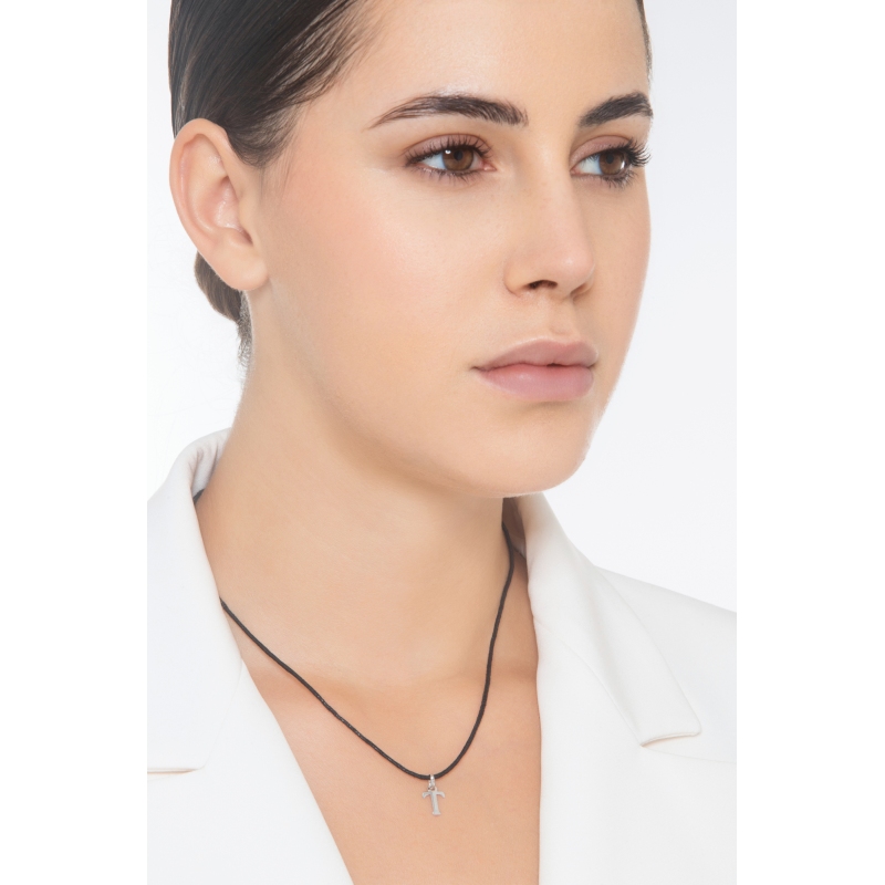 Buchstaben Anhänger T aus Weißgold 18K Buchstaben Anhänger T aus Weißgold 18K