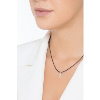 Anhänger Buchstabe Z Weißgold 18K 