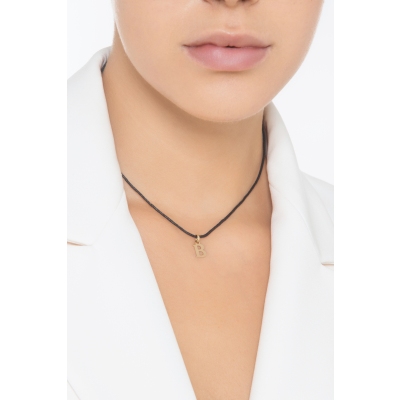 Buchstaben Anhänger B Gelbgold 18K