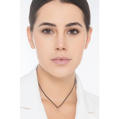 Gelbgold 750 Anhänger Buchstabe C