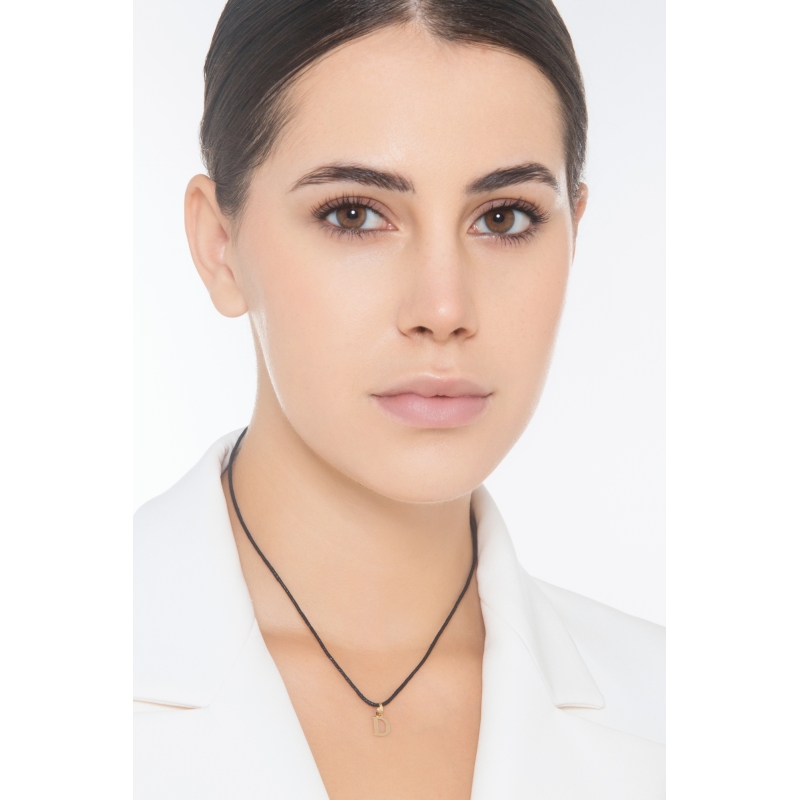 Buchstaben Anhänger D aus Gelbgold 18K Buchstaben Anhänger D aus Gelbgold 18K