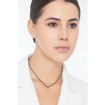 Anhänger Buchstabe E aus Gelbgold 18K