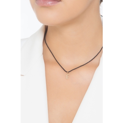 Anhänger Buchstabe E aus Gelbgold 18K