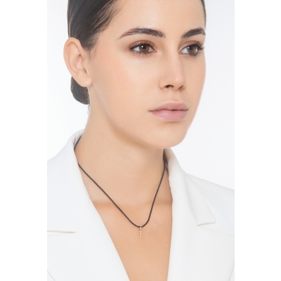 Anhänger Buchstabe L aus Gelbgold 18K