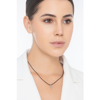 Anhänger Buchstabe V Weißgold 18K