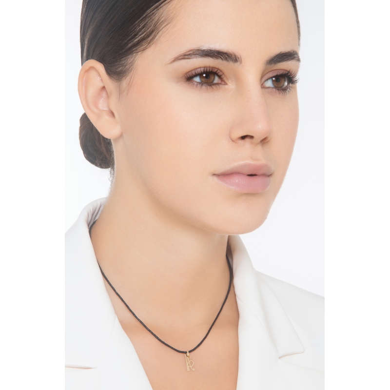 Gelbgold 18K Buchstaben Anhänger A 