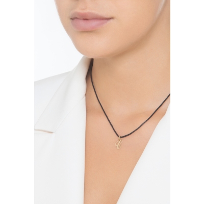 Buchstabe Anhänger C aus Gelbgold 750