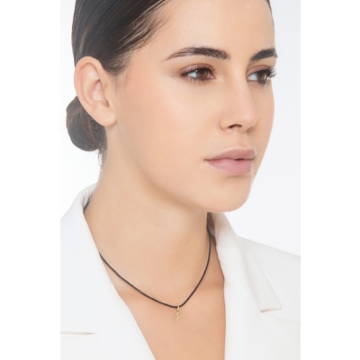 Buchstaben Anhänger N aus Gelbgold 750