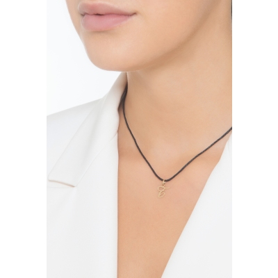 Anhänger Buchstabe T Gelbgold 18K