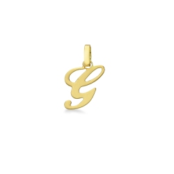 Anhänger Buchstabe G 750er Gelbgold