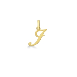 Anhänger Buchstabe I 750er Gelbgold