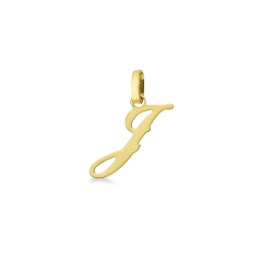 Anhänger Buchstabe J 750er Gelbgold