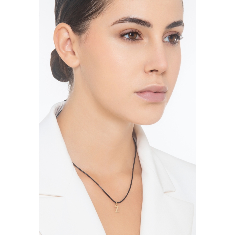 Buchstaben Anhänger Z aus Gelbgold 18K  Buchstaben Anhänger Z aus Gelbgold 18K