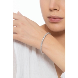 Elegantes halbstarres Armband mit Diamanten 2