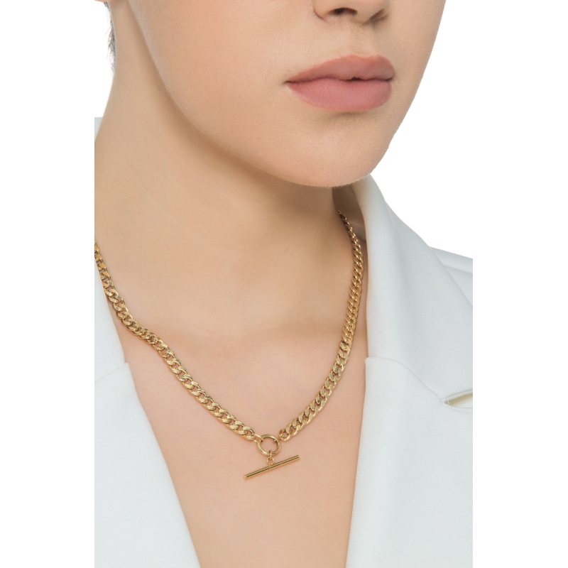 Halskette aus 18K Gelbgold, 45 cm