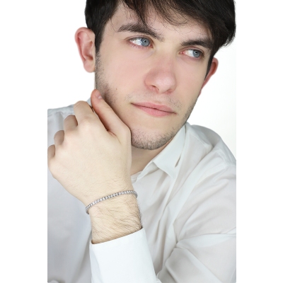 Diamantenarmband aus Weißgold 750 