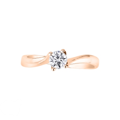 Valentino Solitär Fassung Roségold