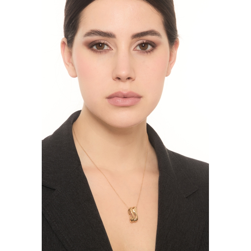 Kette mit Anhänger aus 18K Gelbgold