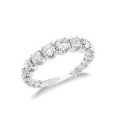 Diamantring Weißgold 750