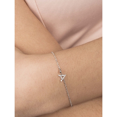 Armband mit Diamant-Buchstabe A