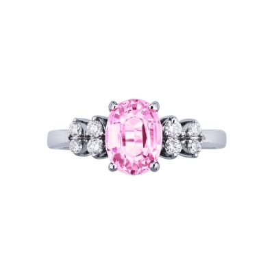 Rosa Saphir Ring