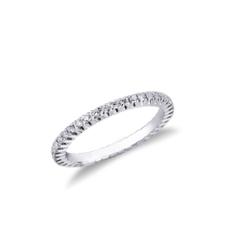 Memoryring Weißgold