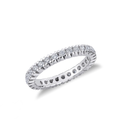 Memoryring Weißgold Antragsring