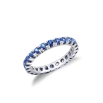 Saphir-Ring 18K W...