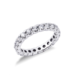Eternity Ring Diamant Weißgold