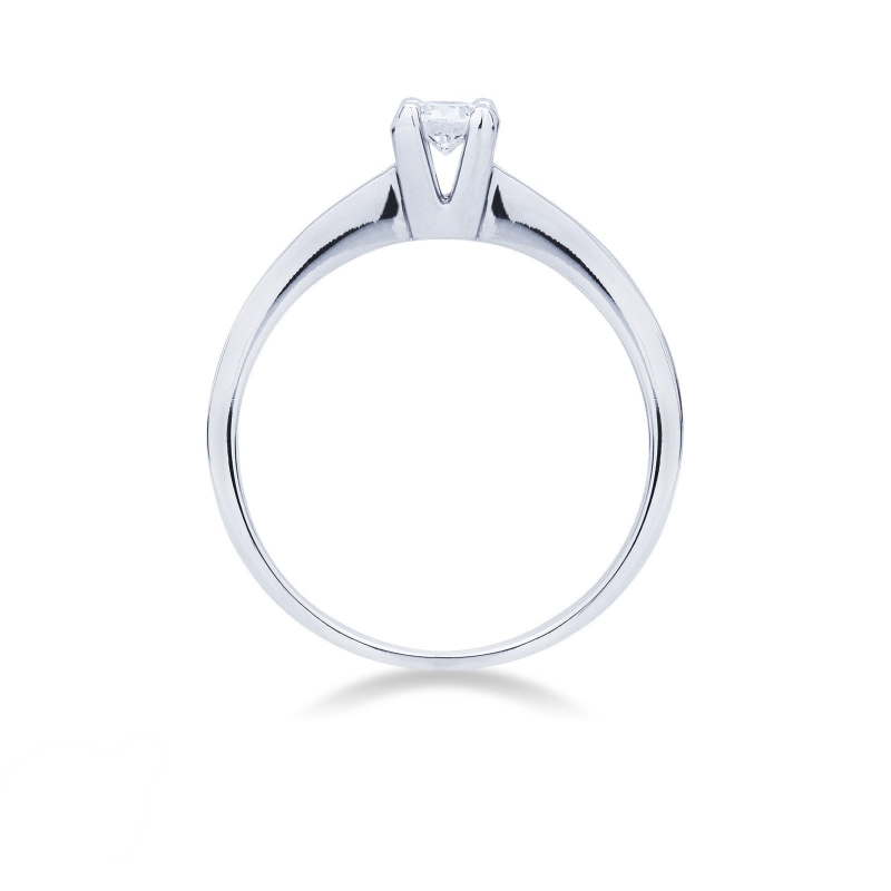 Weißgold Antragsring Diamant 0,20 Karat Weißgold Antragsring Diamant 0,20 Karat