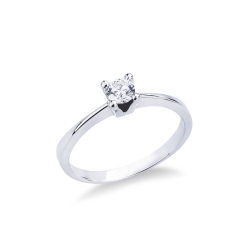 Weißgold Verlobungsring Diamant 0,30 ct