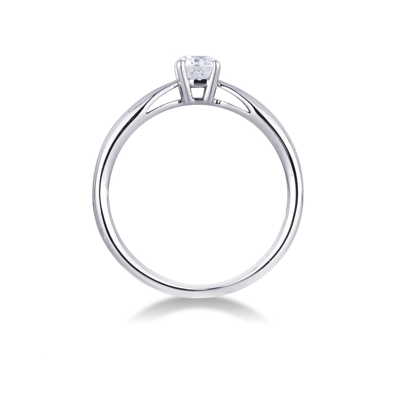 Verlobungsring Weißgold Diamant 0,40 Karat Verlobungsring Weißgold Diamant 0,40 Karat