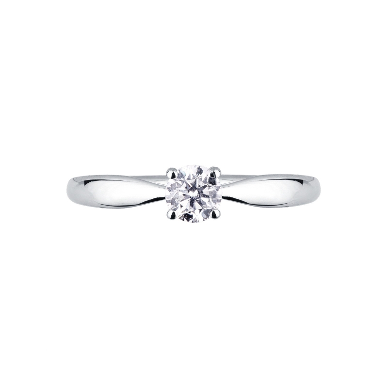 Verlobungsring Weißgold Diamant 0,40 Karat Verlobungsring Weißgold Diamant 0,40 Karat