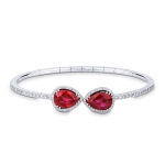 Rubin Armband mit...