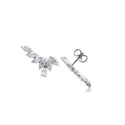Diamant-Ohrringe mit Brillanten