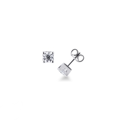 Weißgold 750 Diamant-Ohrstecker