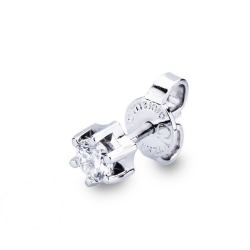 Herren einzelner Ohrstecker 0,15 kt Diamant