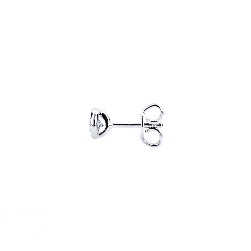 Herren einzelner Ohrstecker mit Diamant, 0,15 kt Herren einzelner Ohrstecker mit Diamant, 0,15 kt