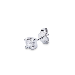 Einzelner Diamant-Ohrstecker Damen, 0,25 kt