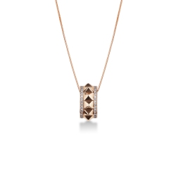 Roségold 18K Kette mit Anhänger