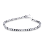 Tennisarmband Wei...