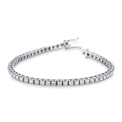 Diamantenarmband aus Weißgold 750