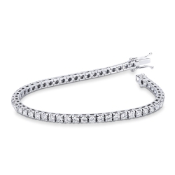 Diamant-Armband 18K Weißgold 750
