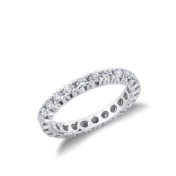 Memoire Ring Weißgold Verlobungsring