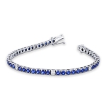 Tennisarmband Wei...