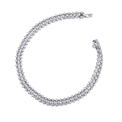 Designer Armband Weißgold 750 mit Diamanten