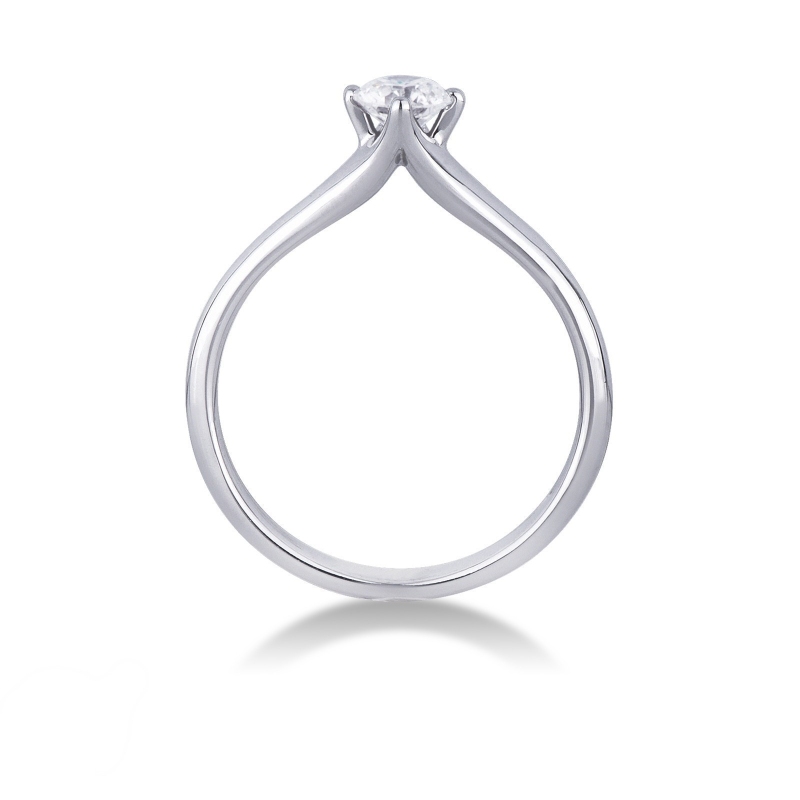 Weißgold Solitärring 0,40 ct Weißgold Solitärring 0,40 ct