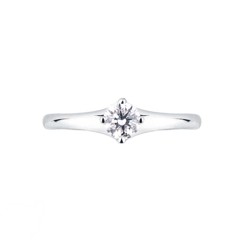 Weißgold Solitärring 0,40 ct Weißgold Solitärring 0,40 ct